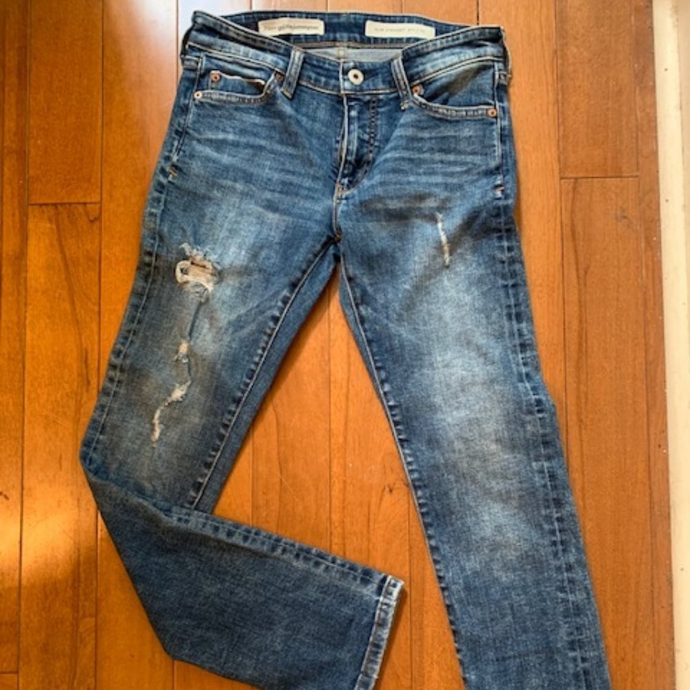 Anthropologie Pilcro and the Letterpress Distressed Jeans